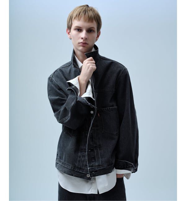 417 EDIFICE「Levi&rsquo;s(リーバイス) 別注 Baggy Wide Leg デニムパンツ（L28）」|デニム|