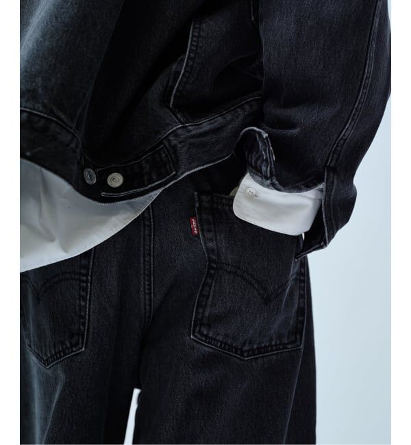 417 EDIFICE「Levi&rsquo;s(リーバイス) 別注 Baggy Wide Leg デニムパンツ（L28）」|デニム|