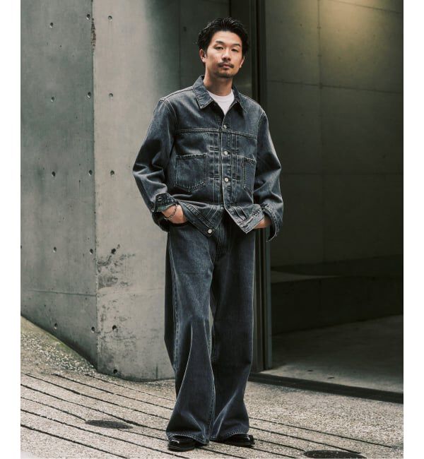 417 EDIFICE「Levi&rsquo;s(リーバイス) 別注 Baggy Wide Leg デニムパンツ（L28）」|デニム|