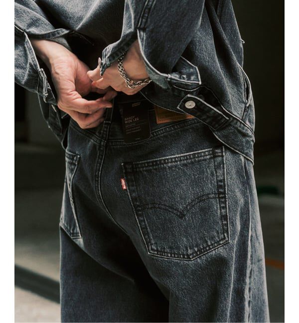 417 EDIFICE「Levi&rsquo;s(リーバイス) 別注 Baggy Wide Leg デニムパンツ（L28）」|デニム|