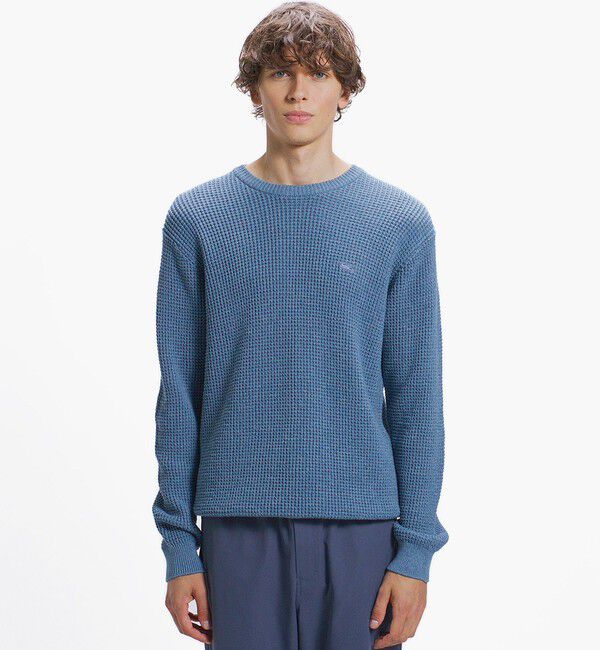 LACOSTE「ワッフルニットセーター」|ニット・セーター|