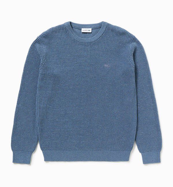 LACOSTE「ワッフルニットセーター」|ニット・セーター|