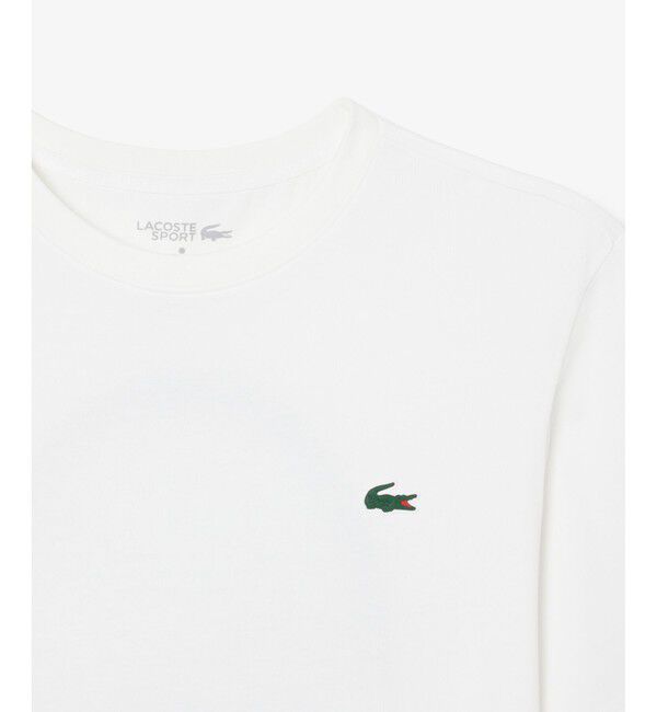 LACOSTE「『ダニール・メドベージェフ』ラケットプリントウルトラドライTシャツ」|Tシャツ・カットソー|