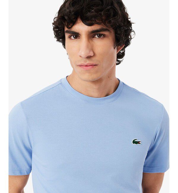 LACOSTE「『ダニール・メドベージェフ』ラケットプリントウルトラドライTシャツ」|Tシャツ・カットソー|