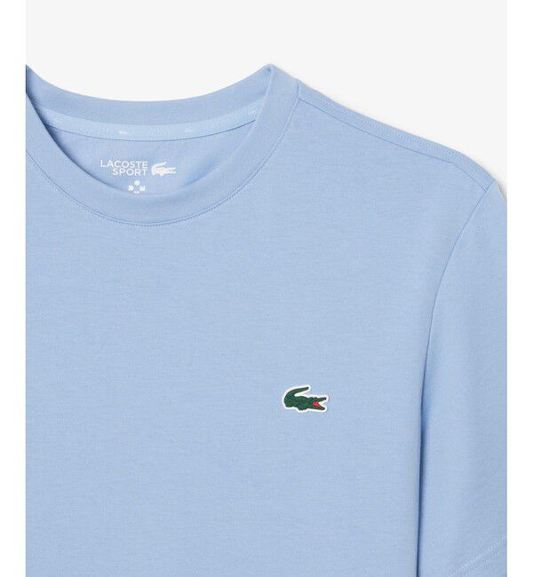 LACOSTE「『ダニール・メドベージェフ』ラケットプリントウルトラドライTシャツ」|Tシャツ・カットソー|