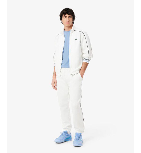 LACOSTE「『ダニール・メドベージェフ』ラケットプリントウルトラドライTシャツ」|Tシャツ・カットソー|
