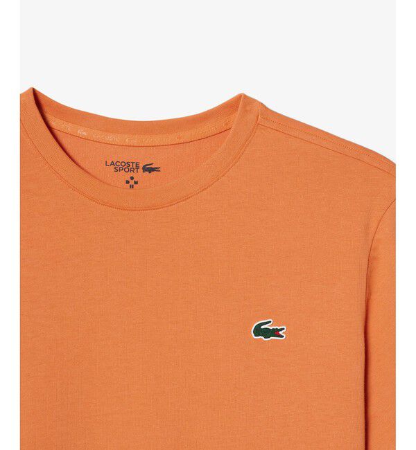 LACOSTE「『ダニール・メドベージェフ』ラケットプリントウルトラドライTシャツ」|Tシャツ・カットソー|