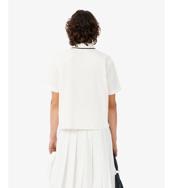 LACOSTE「ラインカラーワイドシャツ」|シャツ・ブラウス|