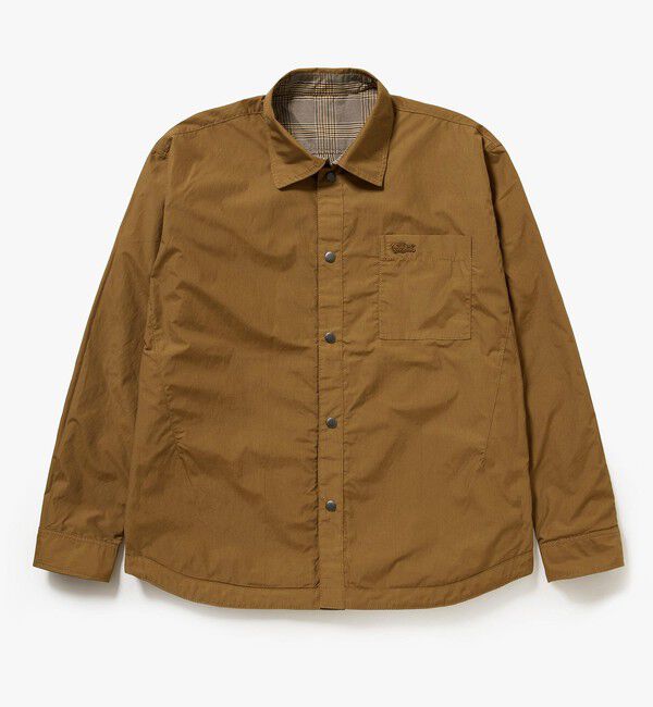LACOSTE「グレンチェック リバーシブルシャツブルゾン」|シャツ・ブラウス|