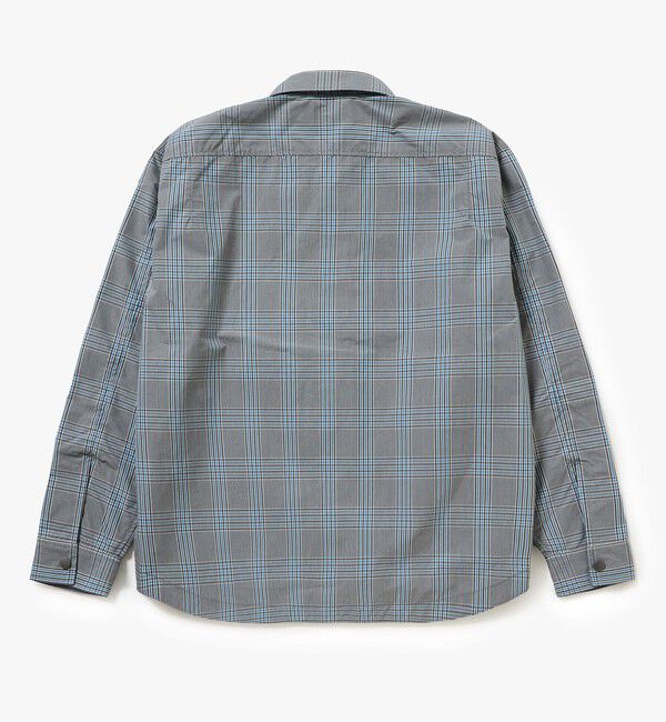 LACOSTE「グレンチェック リバーシブルシャツブルゾン」|シャツ・ブラウス|