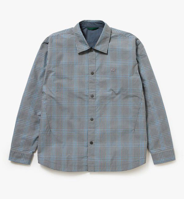 LACOSTE「グレンチェック リバーシブルシャツブルゾン」|シャツ・ブラウス|