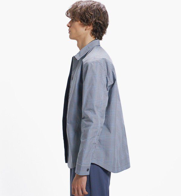 LACOSTE「グレンチェック リバーシブルシャツブルゾン」|シャツ・ブラウス|