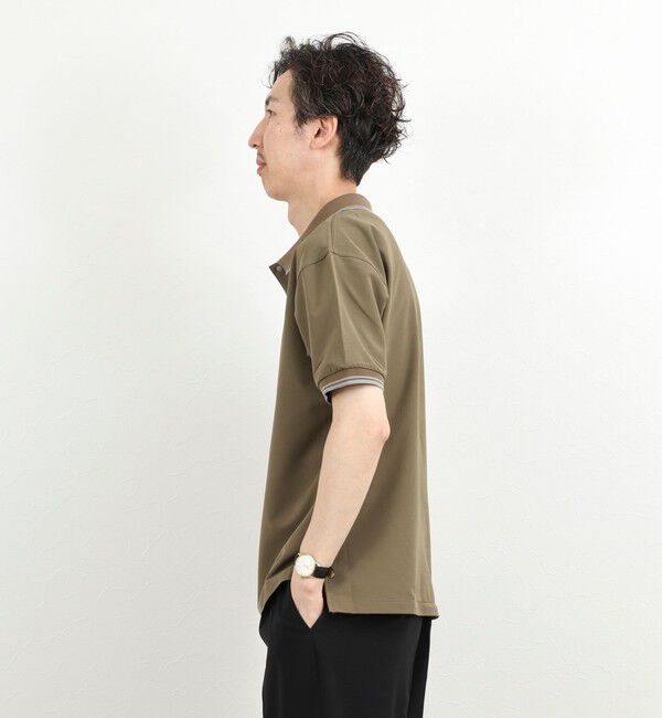 NOLLEY'S goodman「【WEB限定】【TAION/タイオン】NON DOWN BASIC JERSEY HARF SLEEVE POLO 26SS」|ポロシャツ|