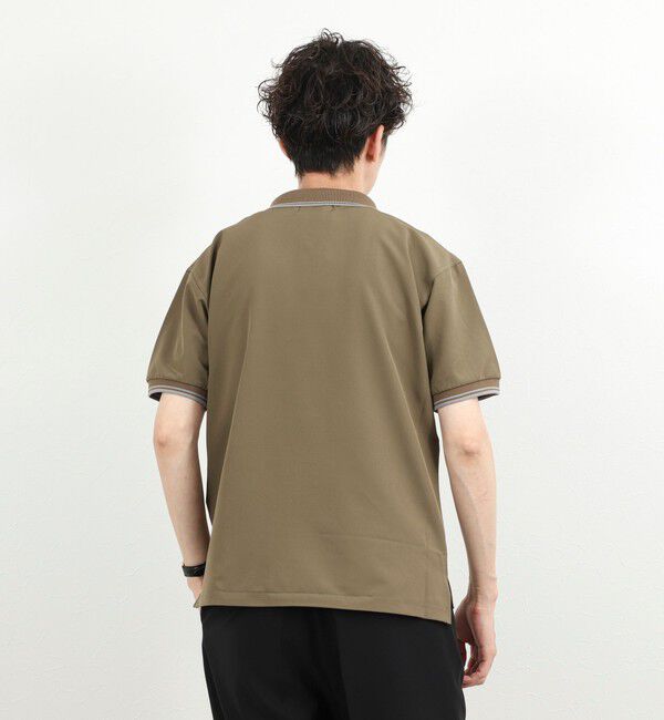 NOLLEY'S goodman「【WEB限定】【TAION/タイオン】NON DOWN BASIC JERSEY HARF SLEEVE POLO 26SS」|ポロシャツ|