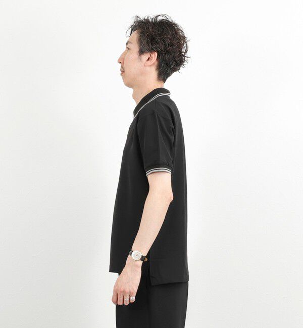 NOLLEY'S goodman「【WEB限定】【TAION/タイオン】NON DOWN BASIC JERSEY HARF SLEEVE POLO 26SS」|ポロシャツ|