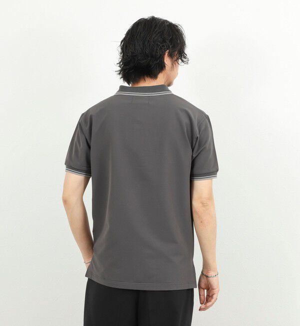 NOLLEY'S goodman「【WEB限定】【TAION/タイオン】NON DOWN BASIC JERSEY HARF SLEEVE POLO 26SS」|ポロシャツ|