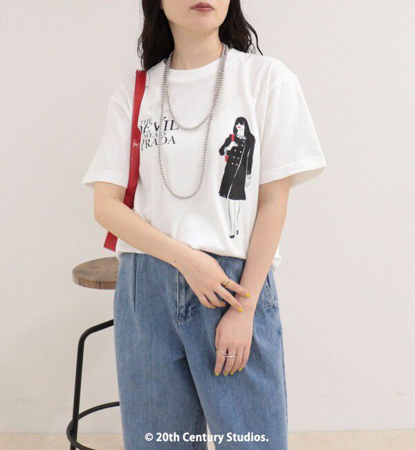 fredy emue「【GOOD ROCK SPEED/グッドロックスピード】The DEVIL wears PRADA半袖Tシャツ」|Tシャツ・カットソー|
