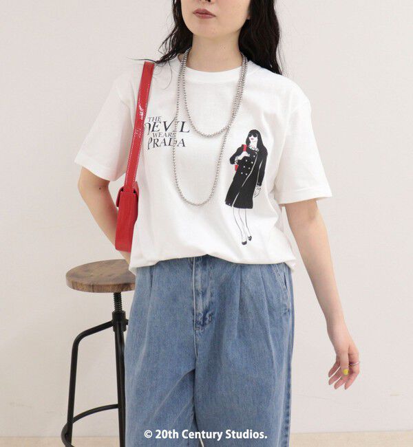 fredy emue「【GOOD ROCK SPEED/グッドロックスピード】The DEVIL wears PRADA半袖Tシャツ」|Tシャツ・カットソー|