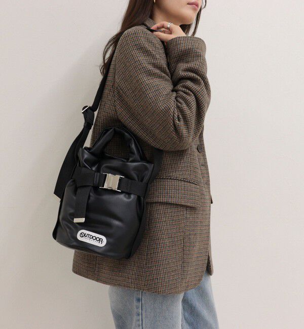 fredy emue「【OUTDOOR PRODUCTS】合皮2wayベルトトートバッグSS」|ショルダー・メッセンジャー|