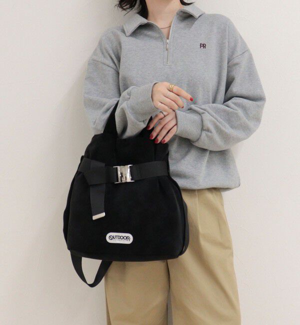 fredy emue「【OUTDOOR PRODUCTS】ヌバック2wayベルトトートバッグS」|トートバッグ|