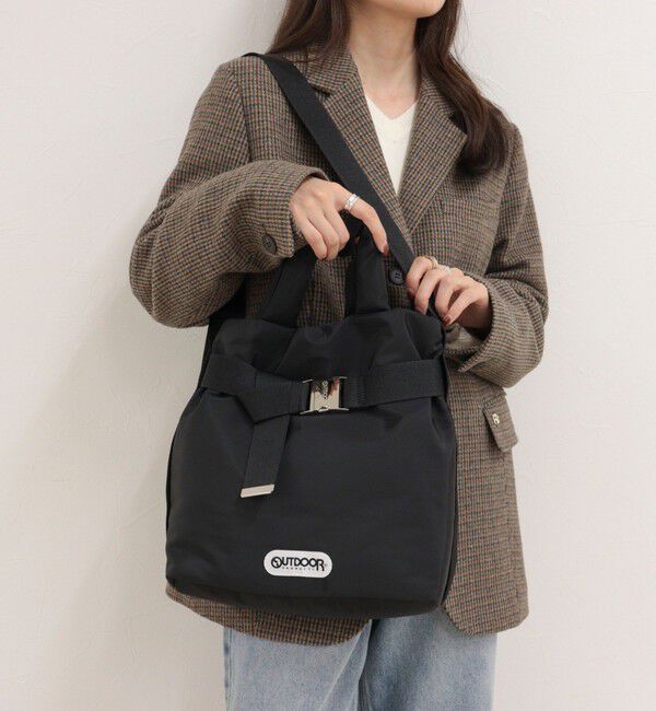 fredy emue「【OUTDOOR PRODUCTS】ナイロン2wayベルトトートバッグS」|トートバッグ|