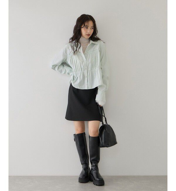 VIS「ビスチェシャーリングシャツ」|シャツ・ブラウス|