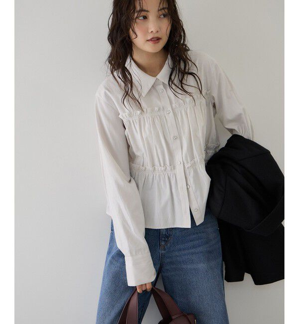 VIS「ビスチェシャーリングシャツ」|シャツ・ブラウス|
