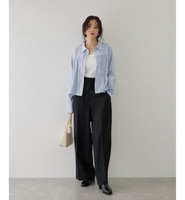 VIS「ビスチェシャーリングシャツ」|シャツ・ブラウス|
