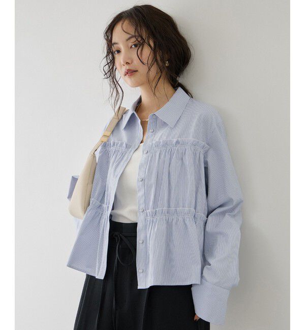 VIS「ビスチェシャーリングシャツ」|シャツ・ブラウス|