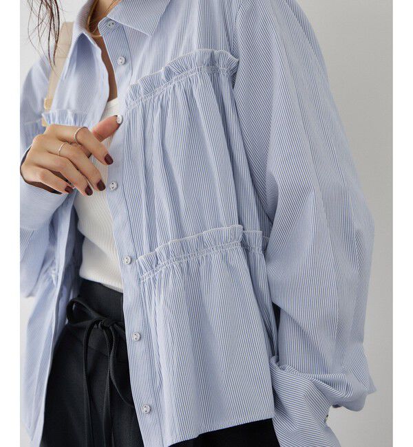 VIS「ビスチェシャーリングシャツ」|シャツ・ブラウス|
