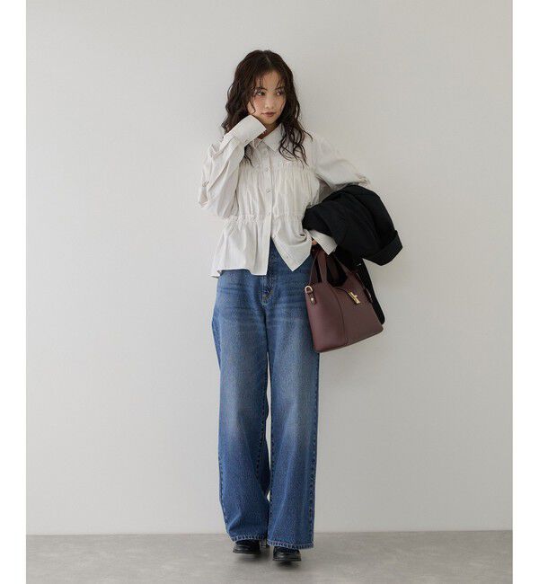 VIS「ビスチェシャーリングシャツ」|シャツ・ブラウス|