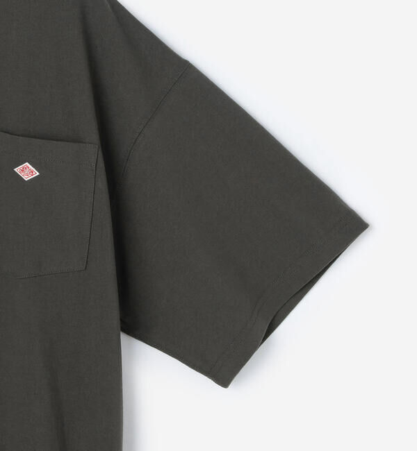 DANTON「DANTON | クルーネック 半袖ポケットTシャツ SOLID MEN」|Tシャツ・カットソー|