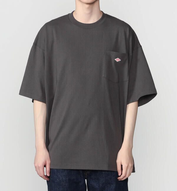DANTON「DANTON | クルーネック 半袖ポケットTシャツ SOLID MEN」|Tシャツ・カットソー|