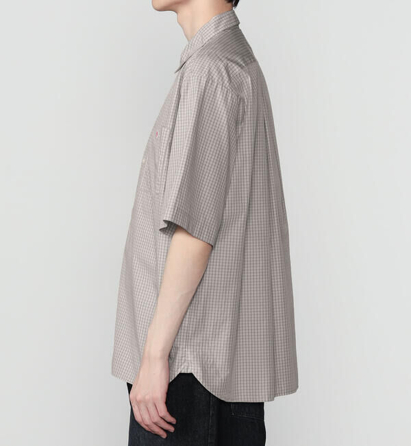 DANTON「DANTON | コットンポプリン 半袖ワークシャツ PLAID MEN」|シャツ・ブラウス|
