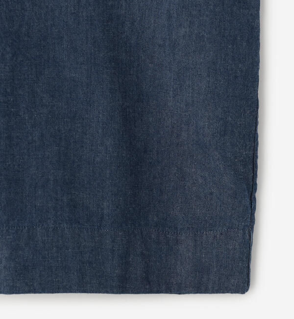 DANTON「DANTON | コットンシャンブレー ドルマンワークシャツ WOMEN」|シャツ・ブラウス|