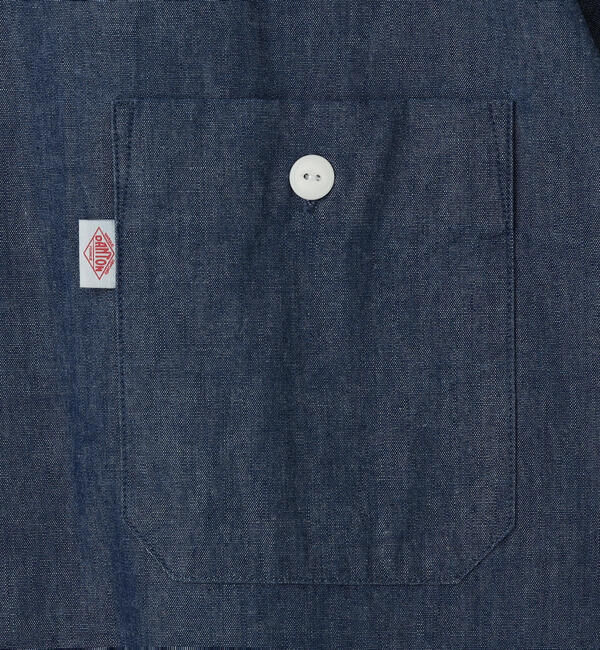 DANTON「DANTON | コットンシャンブレー ドルマンワークシャツ WOMEN」|シャツ・ブラウス|