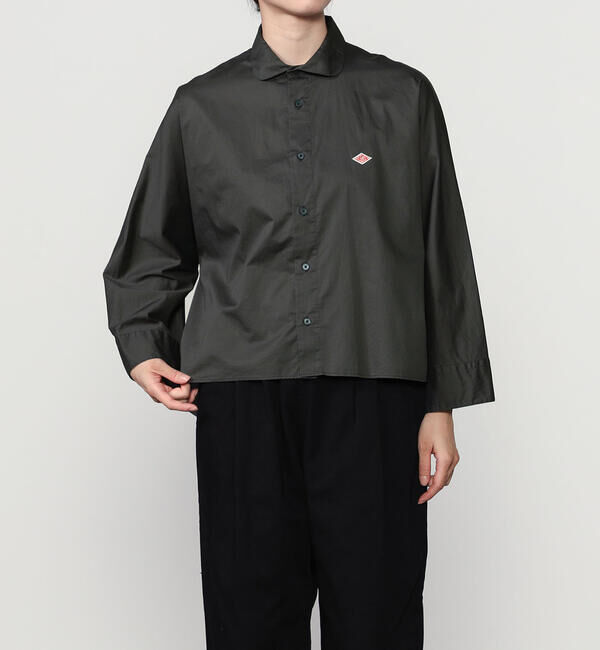 DANTON「DANTON | コットンツイル ドルマンスリーブ長袖シャツ WOMEN」|シャツ・ブラウス|
