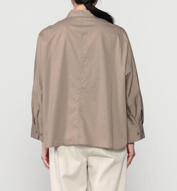 DANTON「DANTON | コットンツイル ドルマンスリーブ長袖シャツ WOMEN」|シャツ・ブラウス|