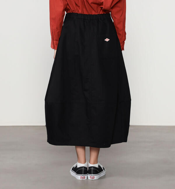 DANTON「DANTON | バックサテン コクーンスカート WOMEN」|スカート|