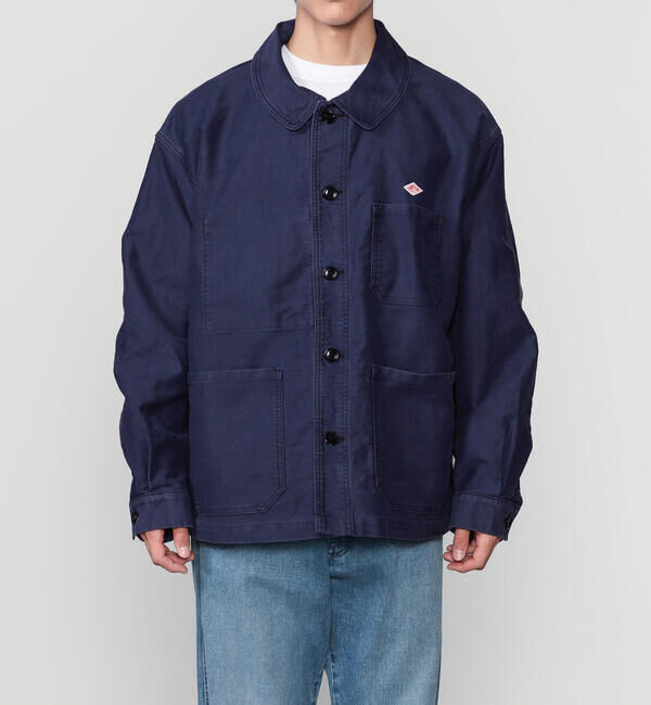 DANTON「DANTON | コットンモールスキン ワイドカバーオール MEN」|その他|