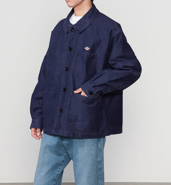 DANTON「DANTON | コットンモールスキン ワイドカバーオール MEN」|その他|