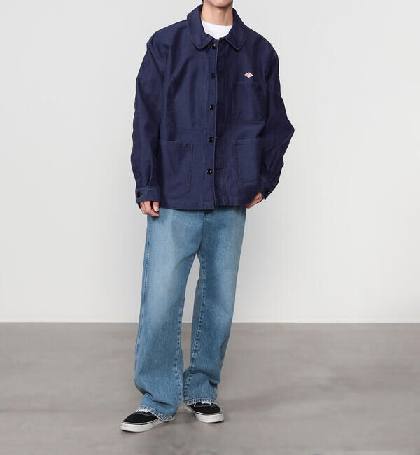 DANTON「DANTON | コットンモールスキン ワイドカバーオール MEN」|その他|