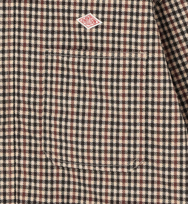 DANTON「DANTON | 中綿ナイロン カバーオールジャケット WOMEN」|ダウン|