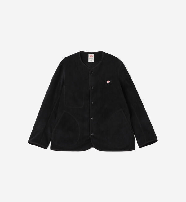 DANTON「DANTON | フリース カラーレスジャケット MEN」|Tシャツ・カットソー|