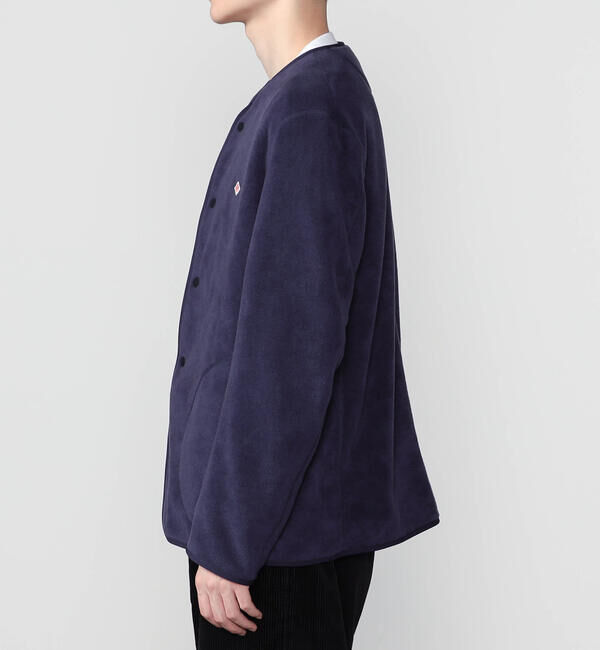 DANTON「DANTON | フリース カラーレスジャケット MEN」|Tシャツ・カットソー|
