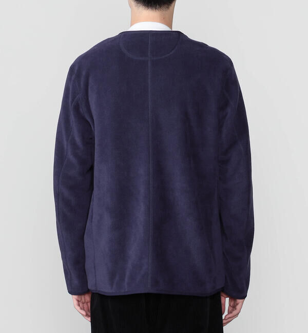 DANTON「DANTON | フリース カラーレスジャケット MEN」|Tシャツ・カットソー|