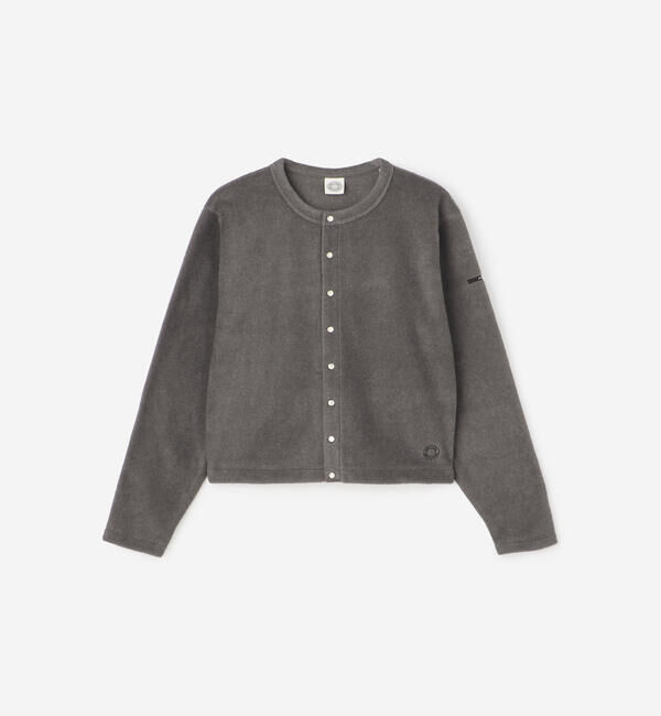 ORCIVAL「ORCIVAL | フリース クルーネックカーディガン WOMEN」|カーディガン|