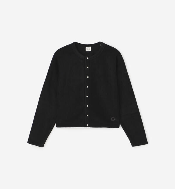 ORCIVAL「ORCIVAL | フリース クルーネックカーディガン WOMEN」|カーディガン|