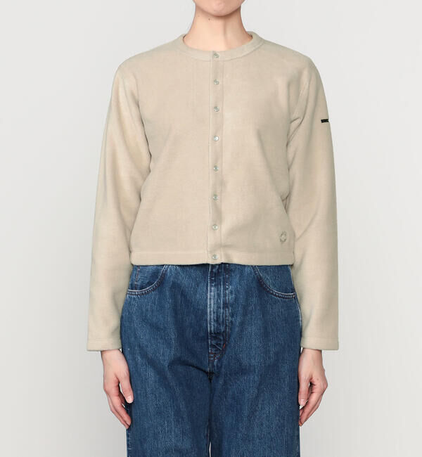 ORCIVAL「ORCIVAL | フリース クルーネックカーディガン WOMEN」|カーディガン|