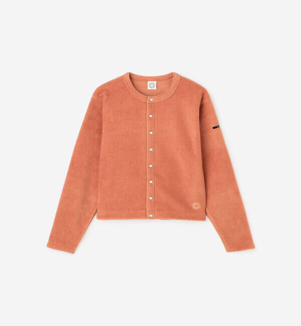 ORCIVAL「ORCIVAL | フリース クルーネックカーディガン WOMEN」|カーディガン|